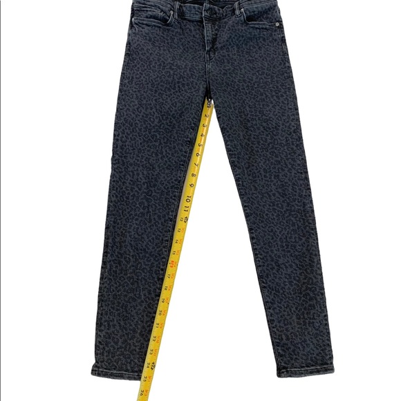 All Saints Black & Gray Grace you Skinny Jeans Size 30 - Picture 15 of 16